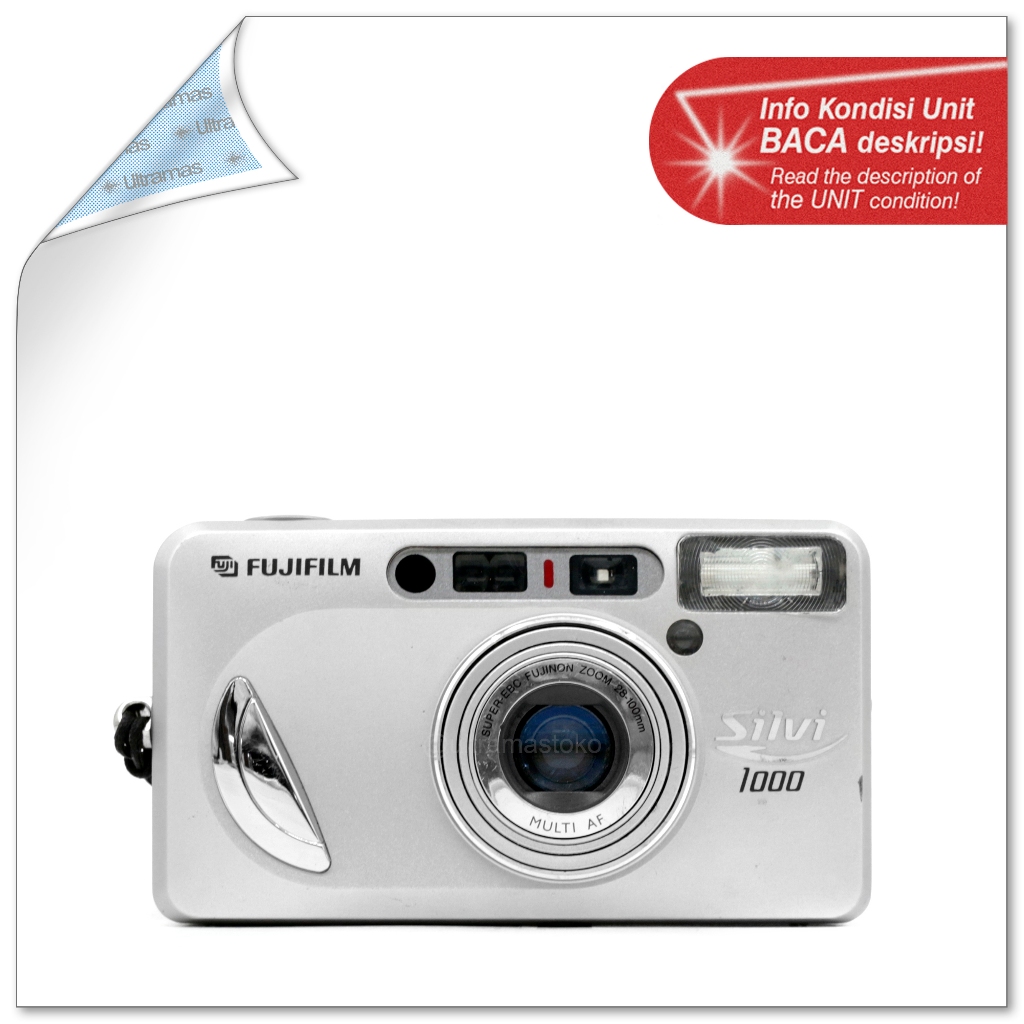 Kamera Film Analog FUJIFILM Silvi 1000 - Point & Shoot 35mm Fokus Otomatis AF Gulung Otomatis