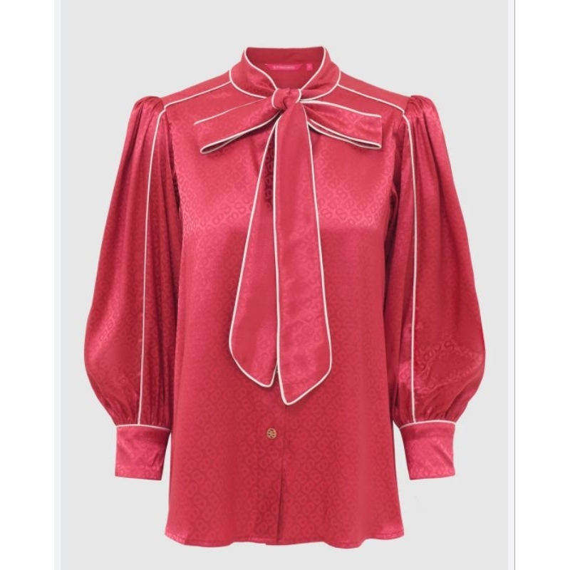 BUTTONSCARVES TAPIS MONOGRAM SHIRT SIZE S