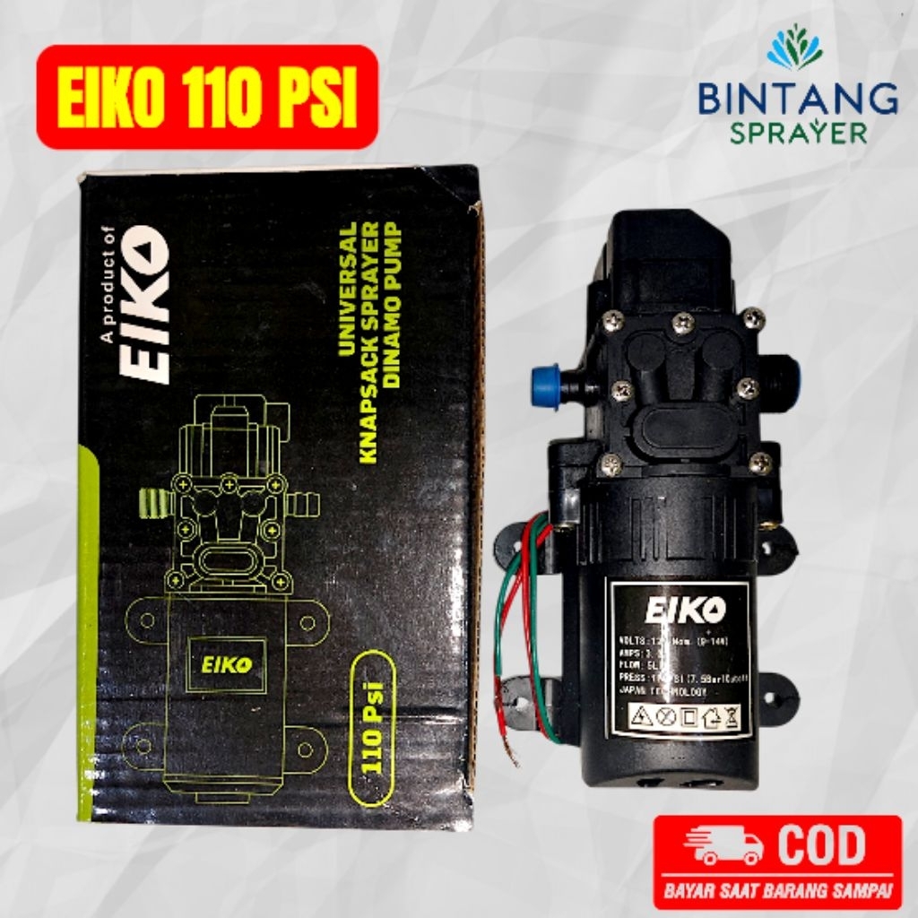 Dinamo Sprayer Elektrik Eiko 110Psi ORIGINAL