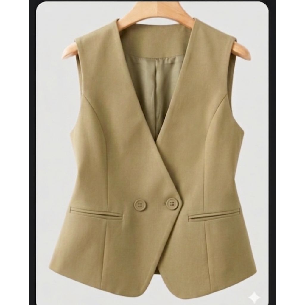 5 size pola Vest / outer wanita by yudi setiawan