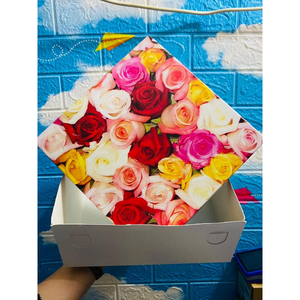 Dus  Kue / Box Kotak Kue 25x25x10cm