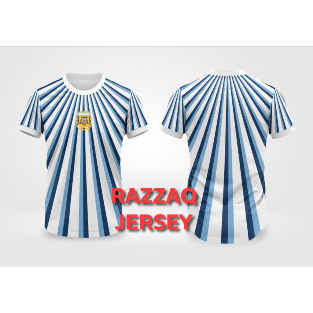 JERSEY TIMNAS ARGENTINA PREMATCH 2026 FULL PRINTING