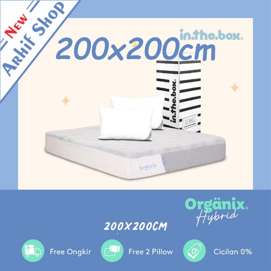 inthebox ORGANIX HYBRID 200x200x28 (Super King) Kasur Busa in the box