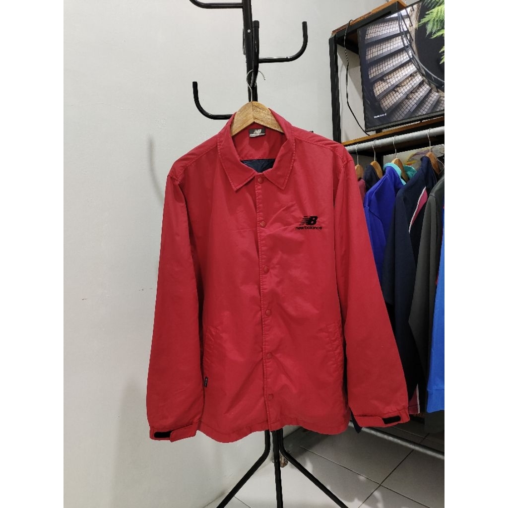 Coach Jacket New Balance Red Original