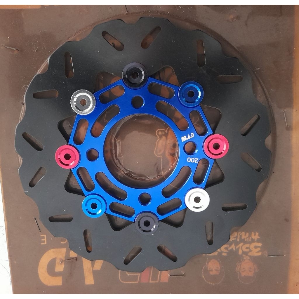 disk depan yamaha mio 200 mm floating hitam