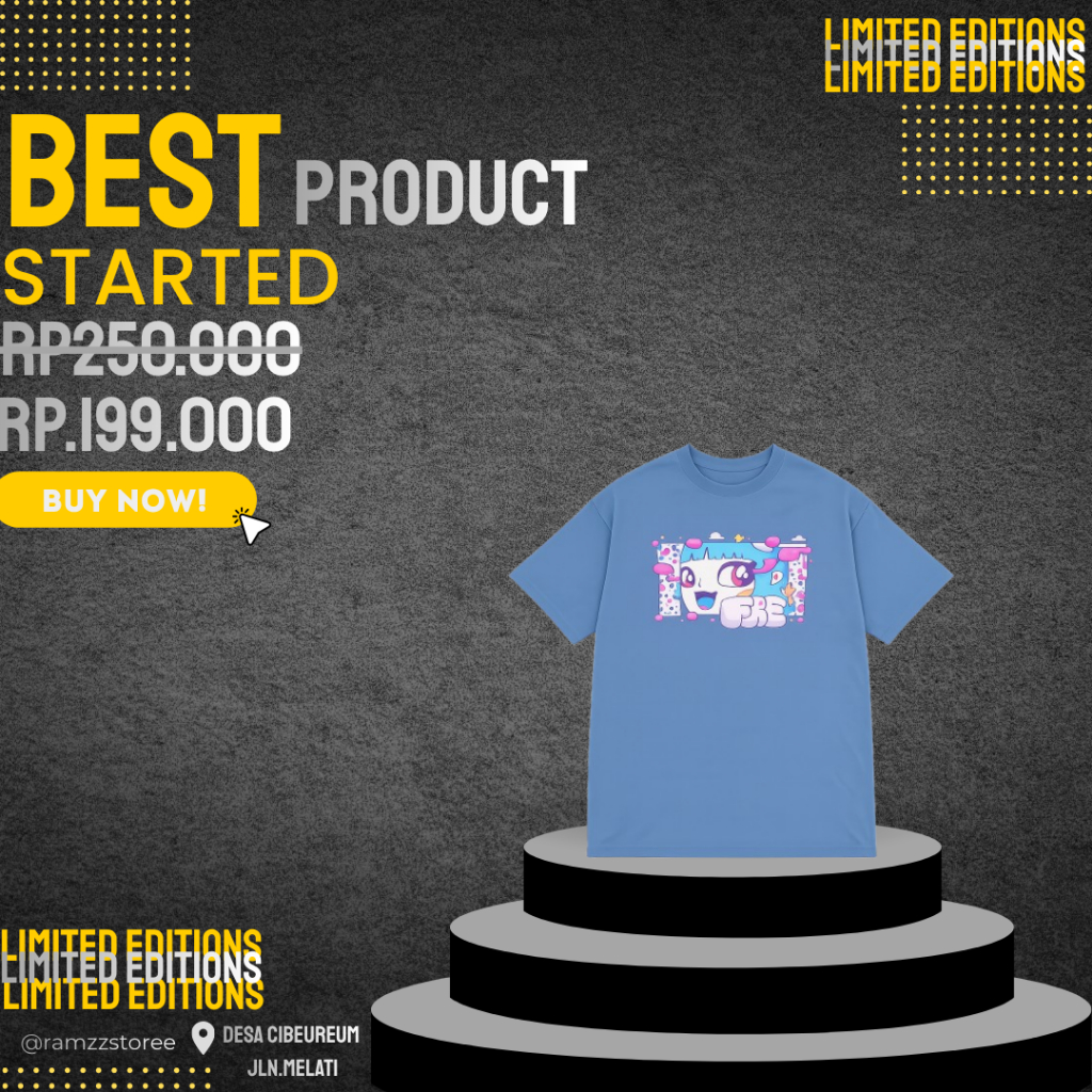 baju tshirt erigo x jkt48 limited editions