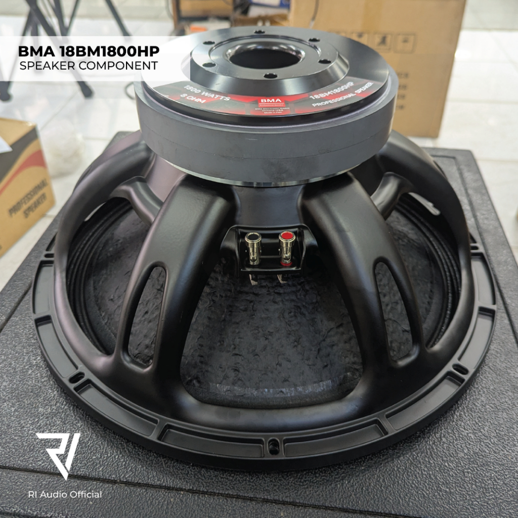 Speaker Component BMA 18BM1800HP 18 Inch / Speker komponen