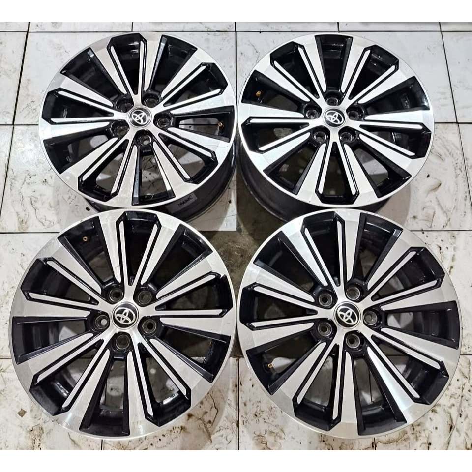 Jual velg second standar avanza veloz ring 16 cocok buat veloz sienta xenia dll