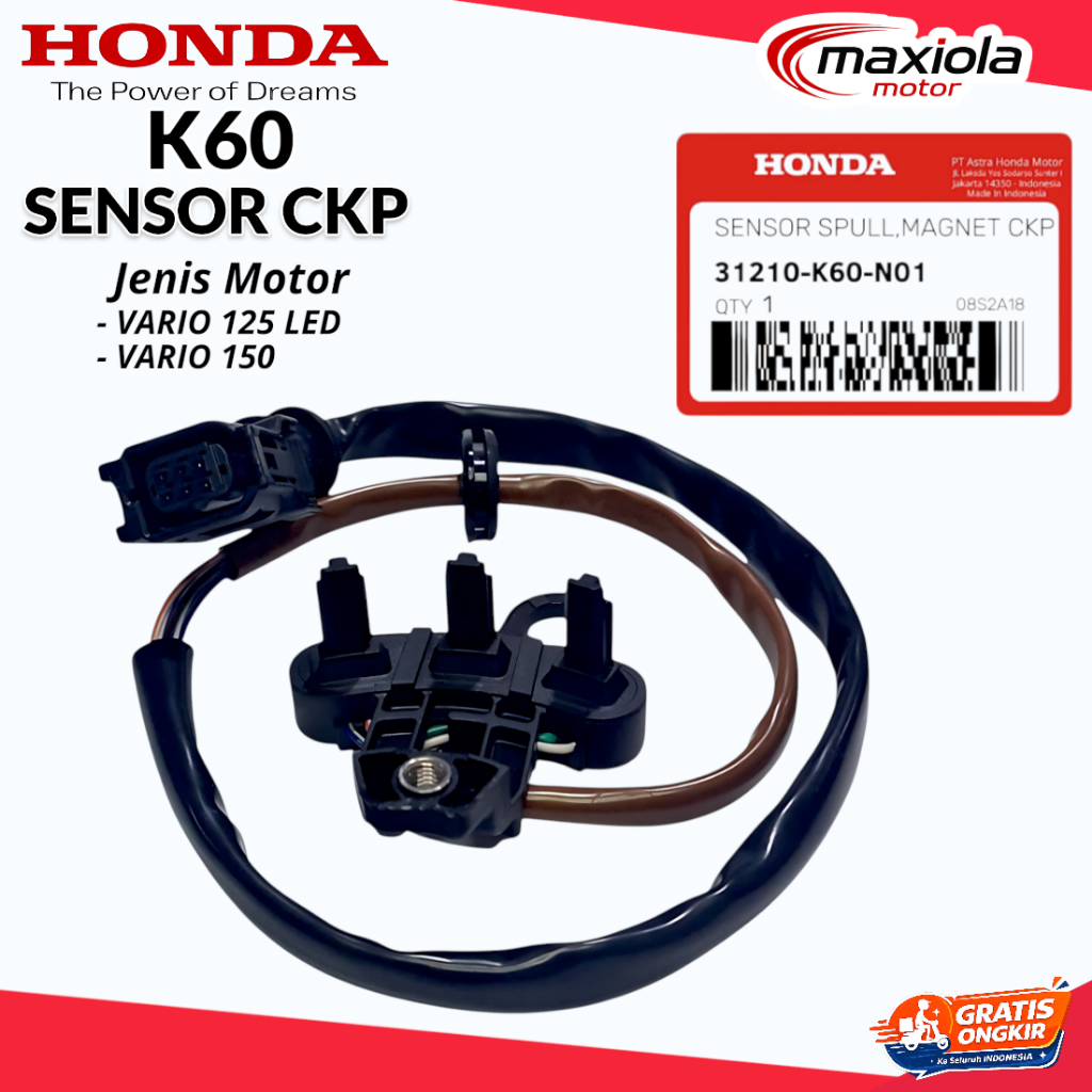 Sensor CKP Vario 125 Led / Vario 150 / Sensor Ckp Spull Kaki 3 K60