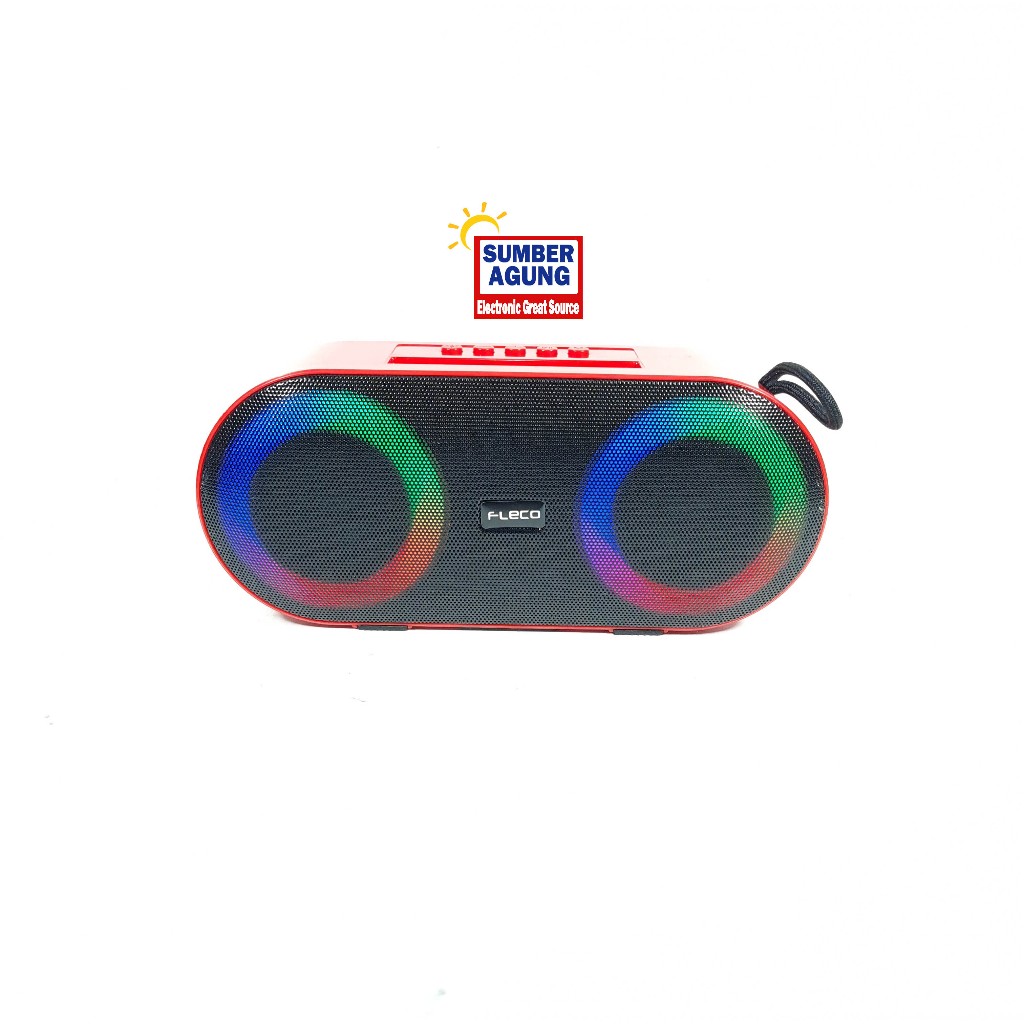 Fleco Speaker F417A Fleco Speaker Bluetooth Mini Suara Super Bass Portable Rechargeable Wireless