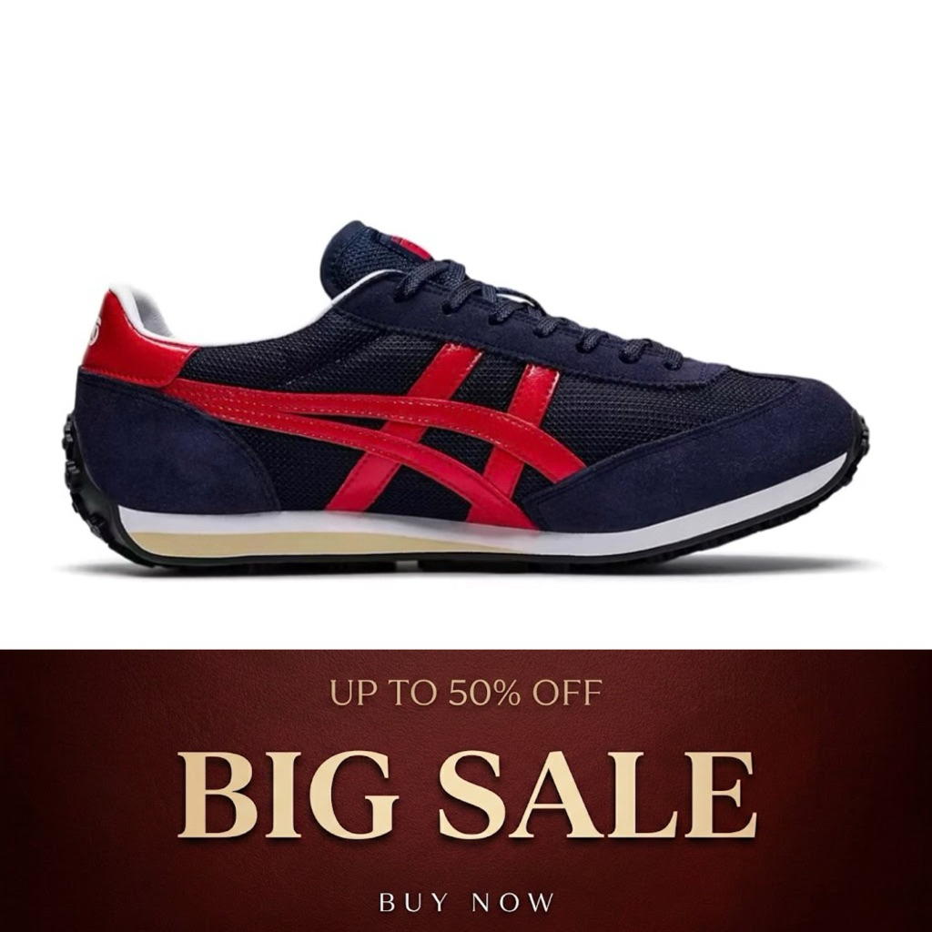 Onitsuka Tiger EDR 78 Navy Red Sneakers Men’s