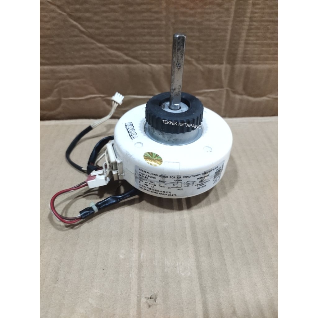 DINAMO BLOWER AC SHARP R32 CINA ORIGINAL/MOTOR FAN INDOOR AC SHARP UCY/VEY R32 ORIGINAL/DINAMO INDOO