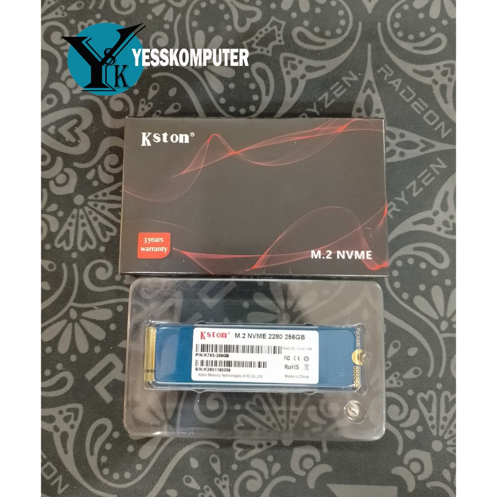 SSD 256GB NVME 2280 KSTON
