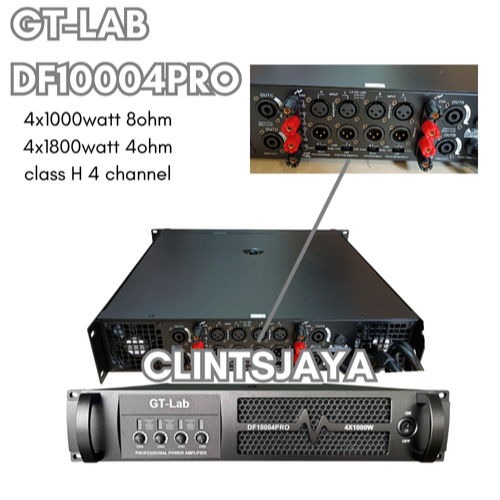 POWER AMPLIFIER GT-LAB DF10004PRO ORIGINAL / Power Gt lab Df10004pro Original / Power Amplifier Gt l