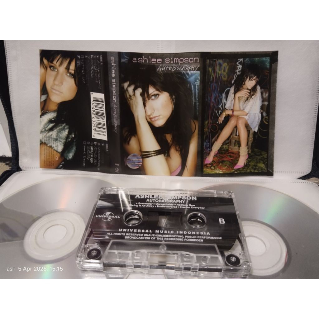 kaset pita ashlee simpson // autobiography