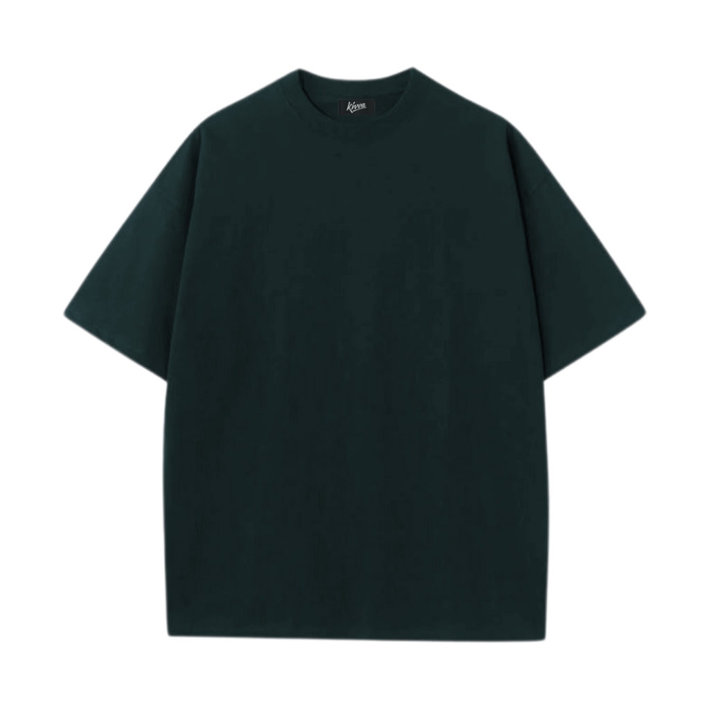 Kivva Kaos Oversize Polos Biru Tosca Unisex