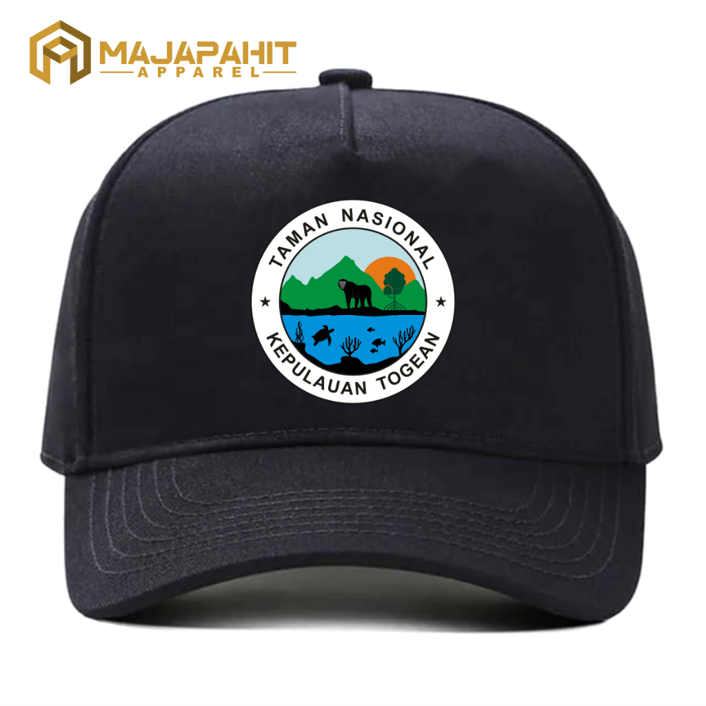 Topi Balai Taman Nasional Kepulauan Togean Baseball Full Kain Premium - Majapahit Apparel
