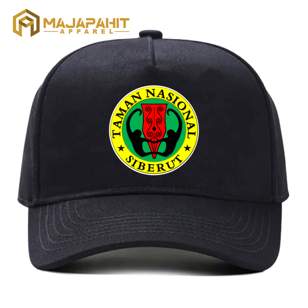 Topi Balai Taman Nasional Siberut Baseball Full Kain Premium - Majapahit Apparel