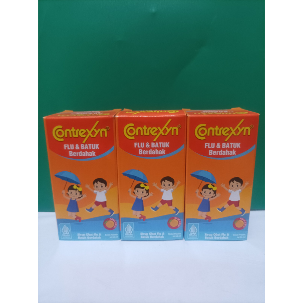 Contrexyn Syrup Obat Batuk Pilek Demam Anak