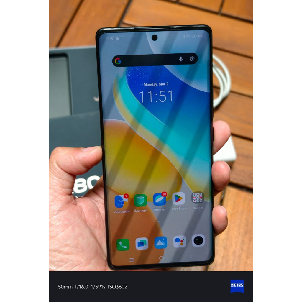 Dijual handphone Vivo X80 Second Mulus Murah