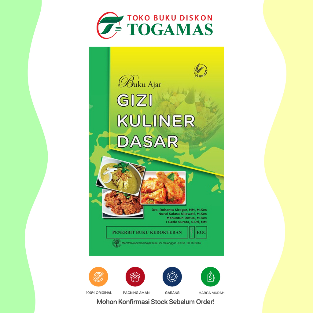 Buku Ajar Gizi Kuliner Dasar - ROHANTA SIREGAR