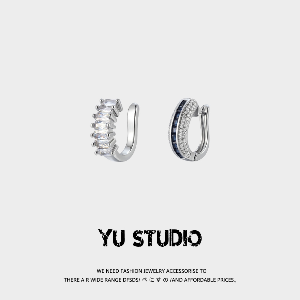 YUSTUDIO-Anting jepit pria model terbaru, simple tapi keren — aksesoris kekinian
