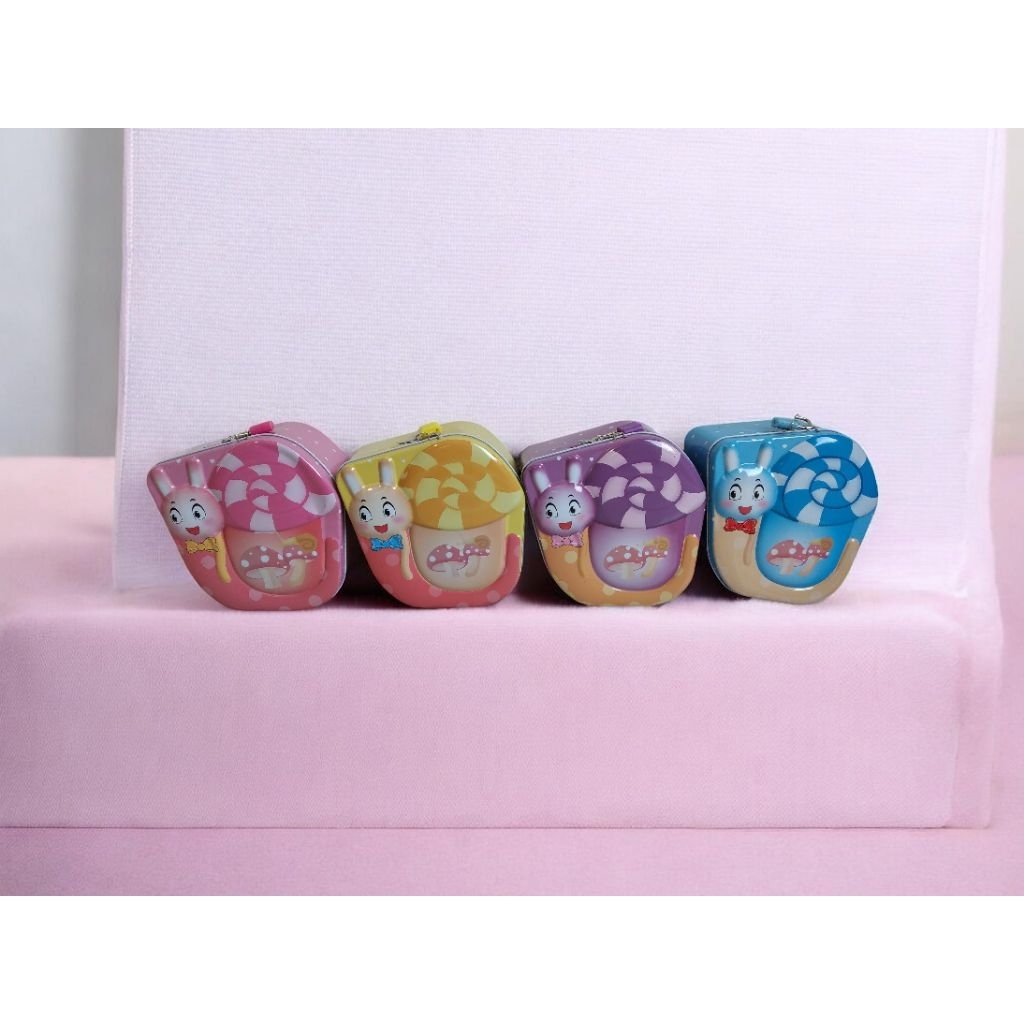 Celengan Kaleng Gembok Siput Besar / celengan gembok siput