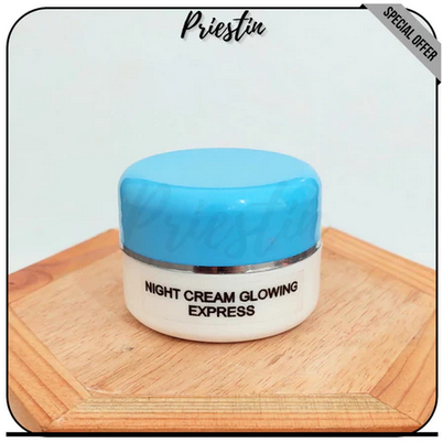 [Farma] Krim Malam Glowing Express 15gr Original