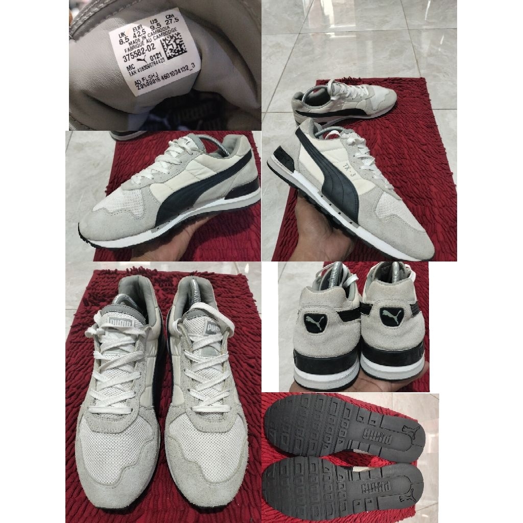 Sepatu Preloved Second Original Puma TX-3 Size 42