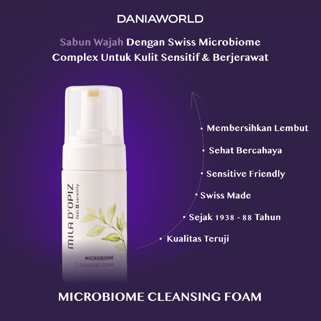 MILA D'OPIZ Microbiome Cleansing Foam