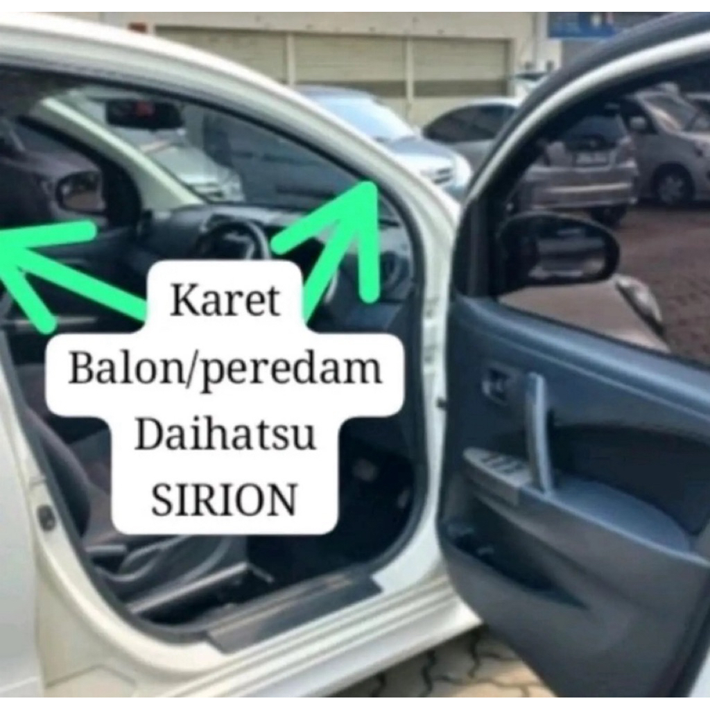 KARET BALON BODY PINTU DAN BAGASI MOBIL SIRION FULL SET
