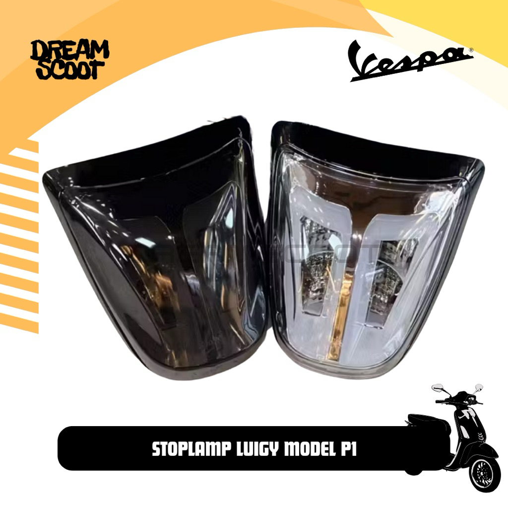 Stoplamp Luigy vespa Sprint vespa Primavera Clear Stoplamp vespa Sprint Stoplamp Vespa Primavera