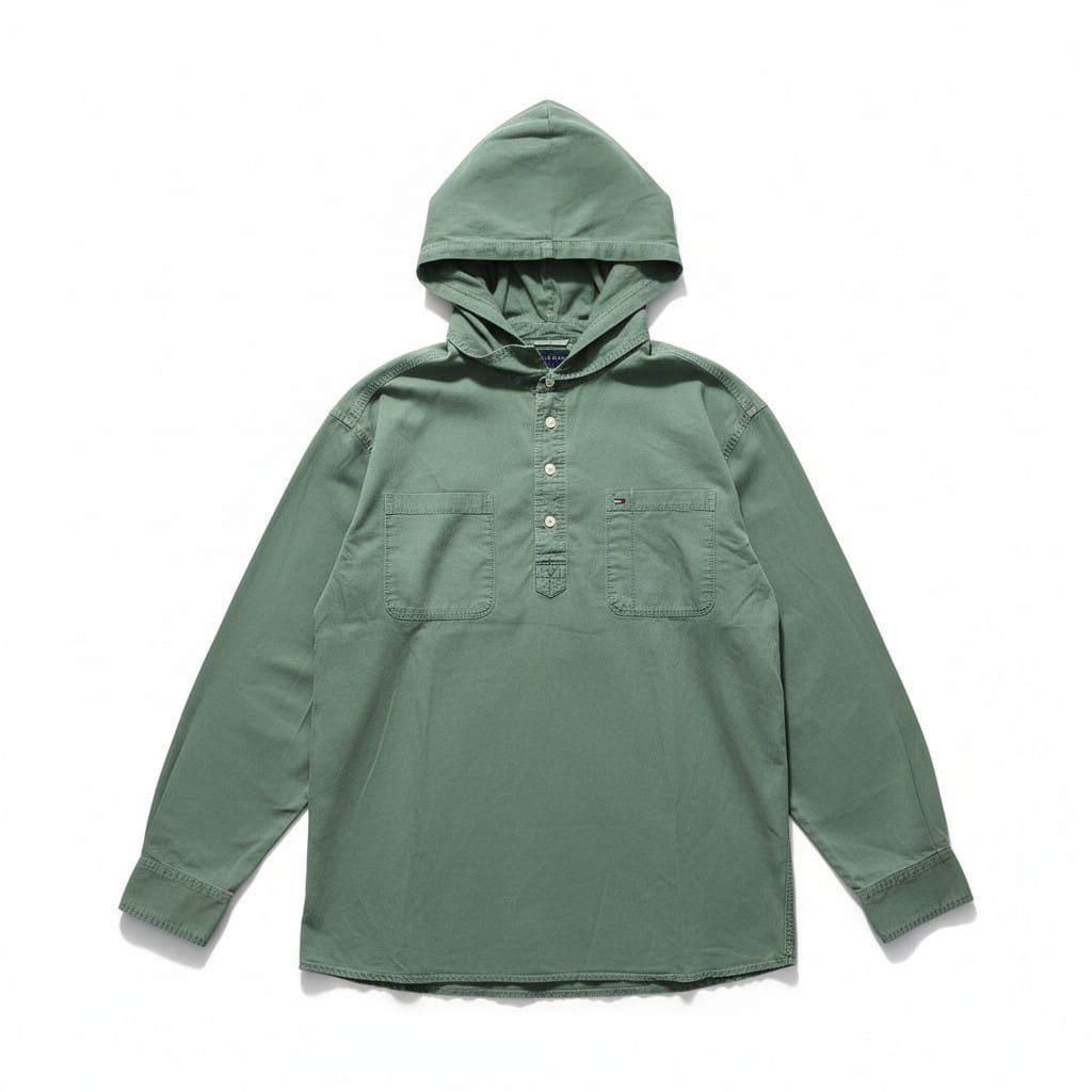 Tommy Hilfiger popover hodie long Sleeve Shirt