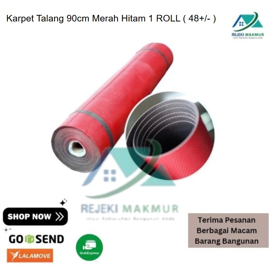 Karpet Talang Lebar 90CM - @ 1 ROLL ( 48 +-)
