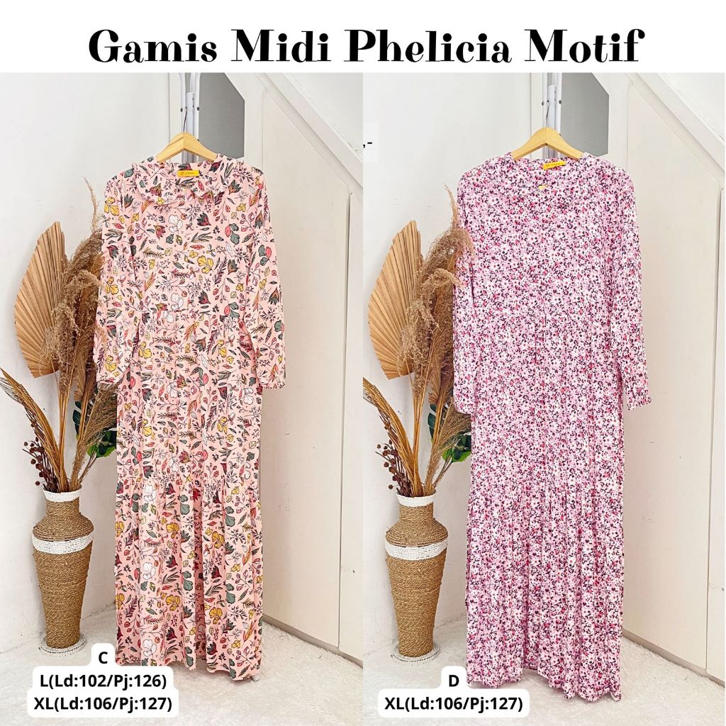 GAMIS KATUN BRANDED PHELICIA BRANDED MATAHARI