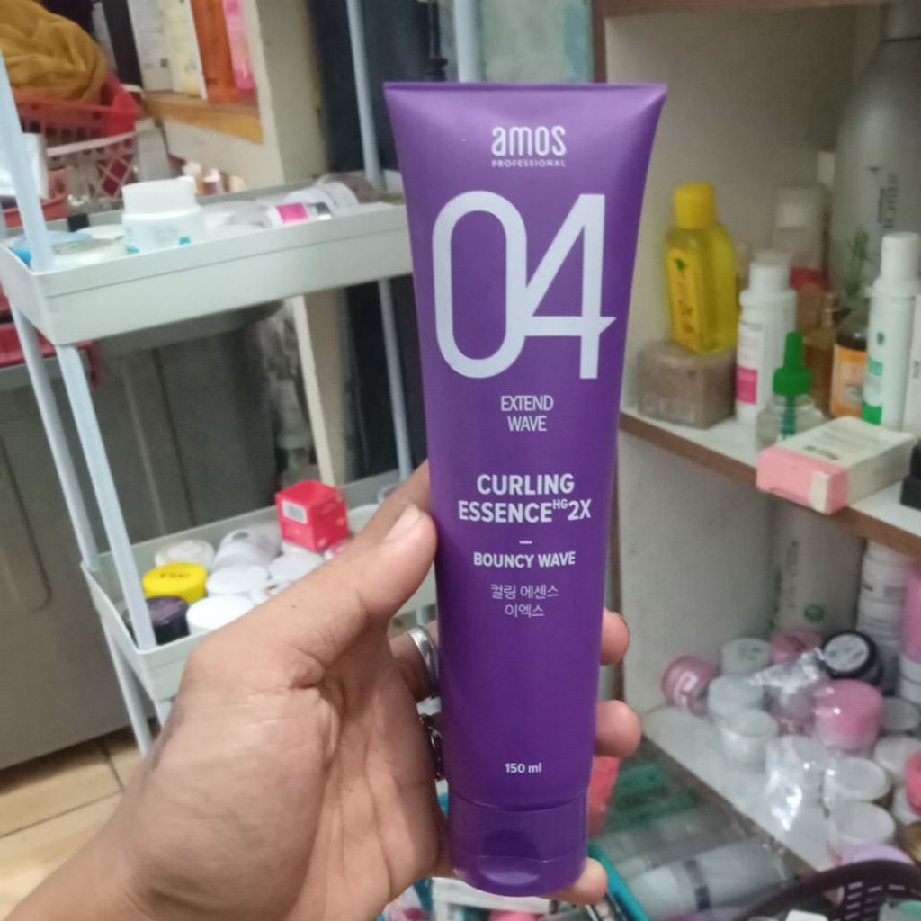 amos Professional Curling Essence 2x Bouncy wave 150ml