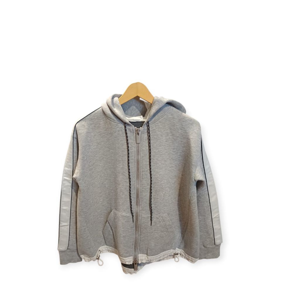 Sacai Luck Grey Hoodie Jacket