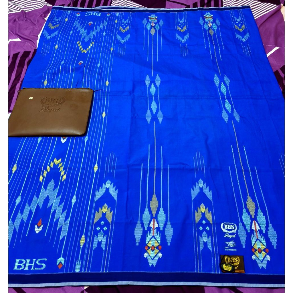 BHS ROYAL SKE GOLD SUTRA 50% BIRU PEKAT