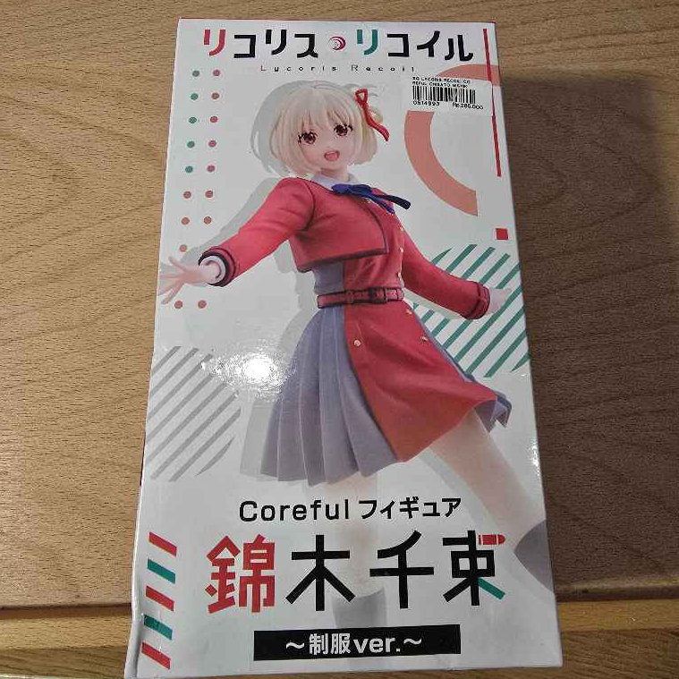 [ORIGINAL / PRELOVED SALE] Lycoris Recoil Coreful Figure Chisato Nishikigi Uniform ver. 18cm