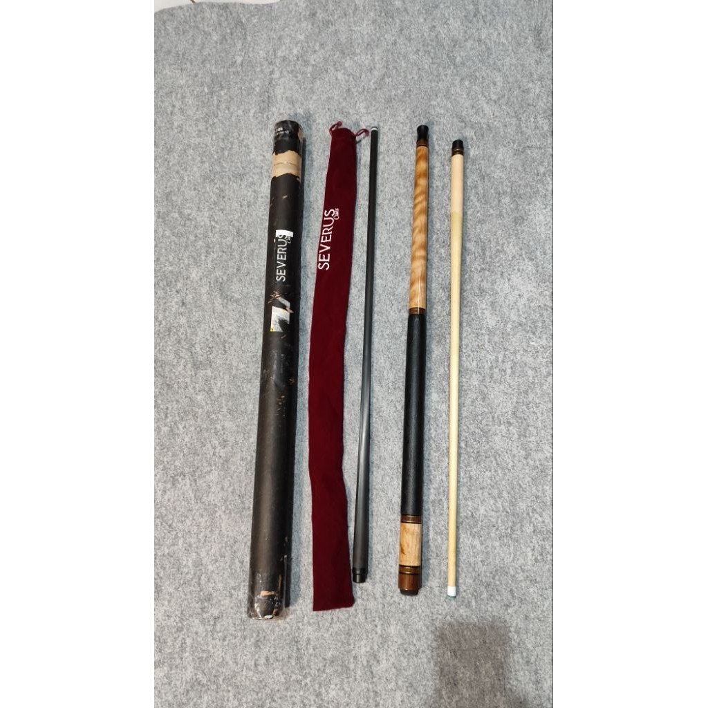 Severus Reaper 12.4 Butt Premium Curly Maple Bocote