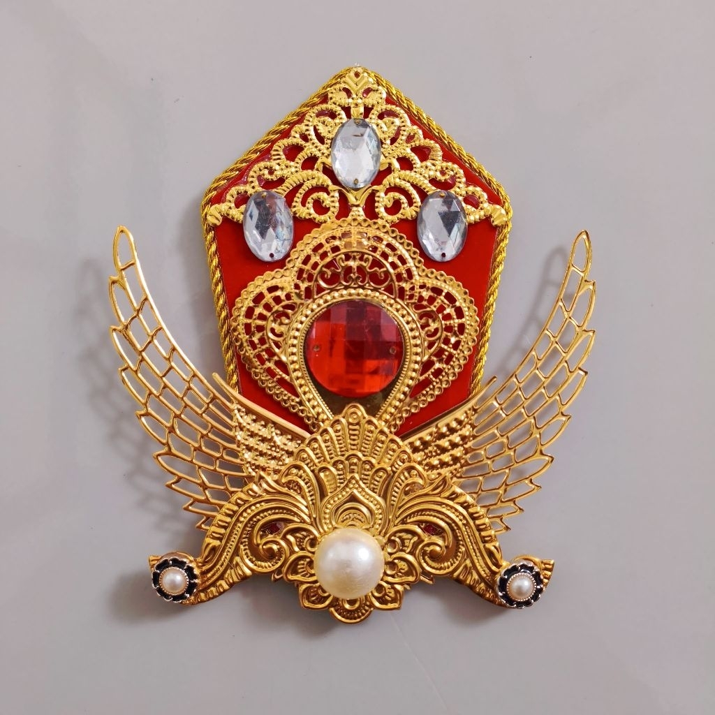 Emblem Pin Topi Pet LKBB | Pin Topi Pet | Emblem Topi Boni | Pramuka | LKBB | Paskibra