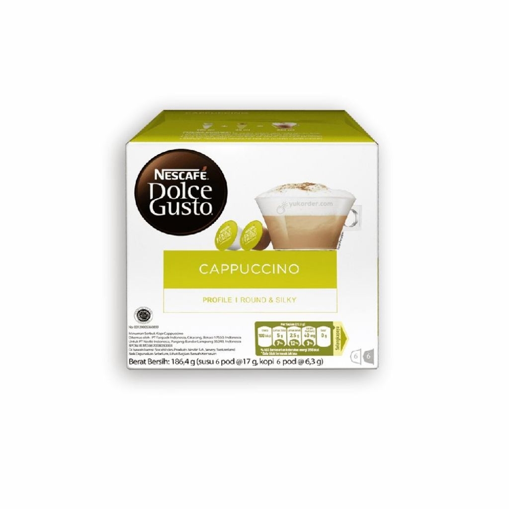 Kapsul Kopi Nescafe Dolce Gusto Kemasan 12