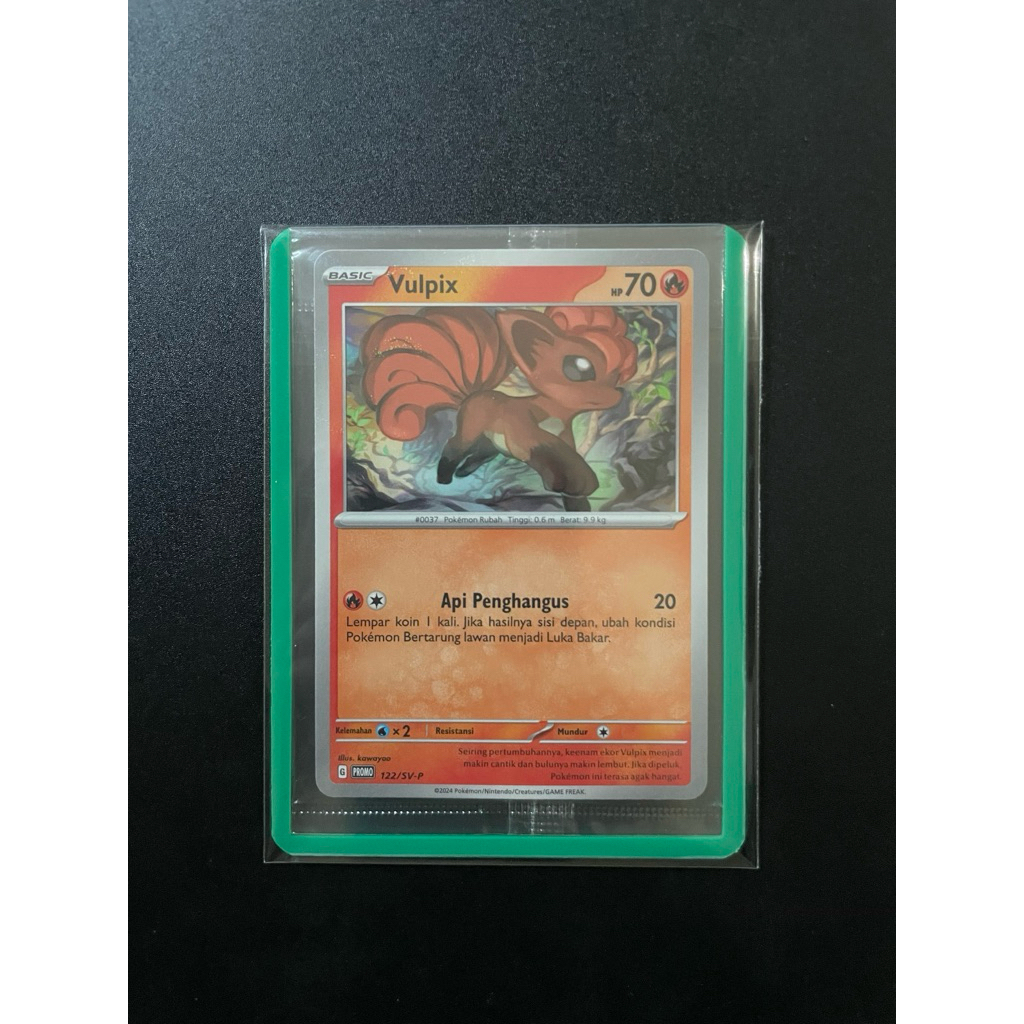 Pokemon TCG Vulpix PROMO #122/SV-P Sealed