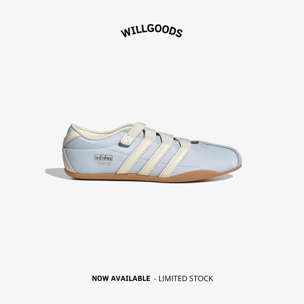 Adidas Tokyo Mary Jane Crystal Sky White Women Original Resmi