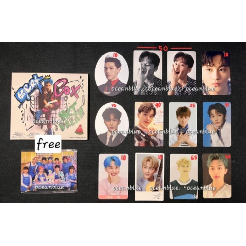 WTS AAB PHOTOCARD PC MARK LEE NCT 127 DREAM