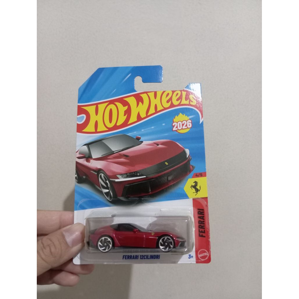 HOTWHEELS FERARI 12 CILINDRI