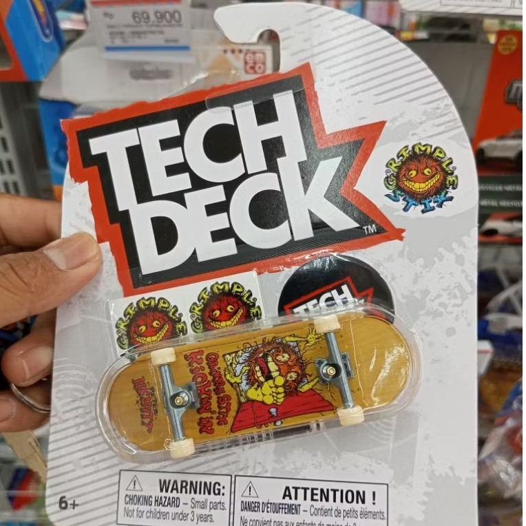 TECHDECK FINGERBOARDS GRAPLE CREAM