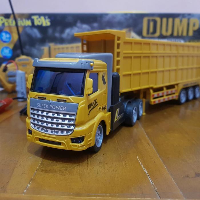 Mainan RC Car Mobil Truk Fuso - RC Truck Bak Tanah Long Vehicle