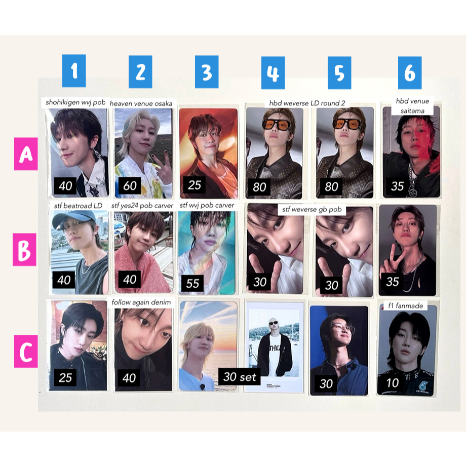 SEVENTEEN SVT THE8 MINGHAO SHOHIKIGEN SEVENTEENTH HEAVEN HAPPY BURSTDAY LUCKY DRAW ROUND 2 R2 VENUE 