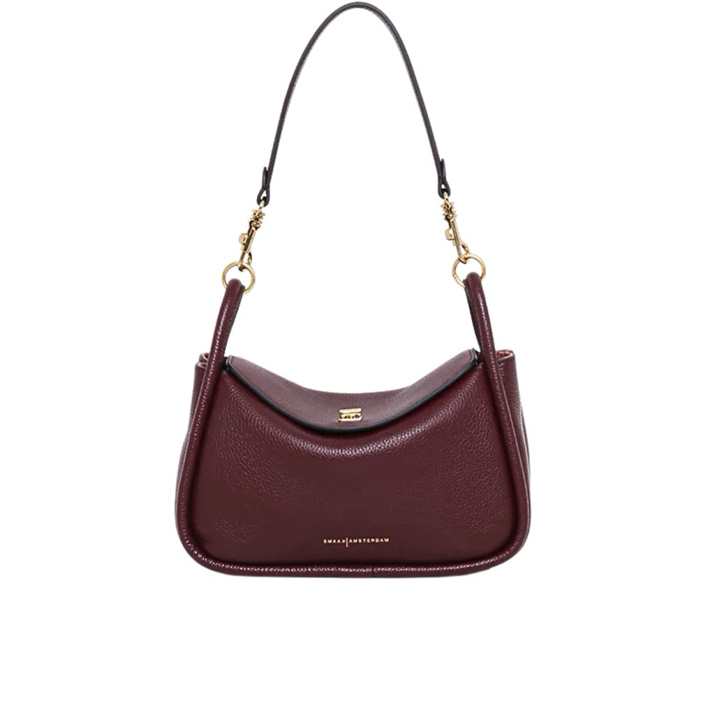 SMAAK AMSTERDAM CLIFF SHOULDER BAG BURGUNDY